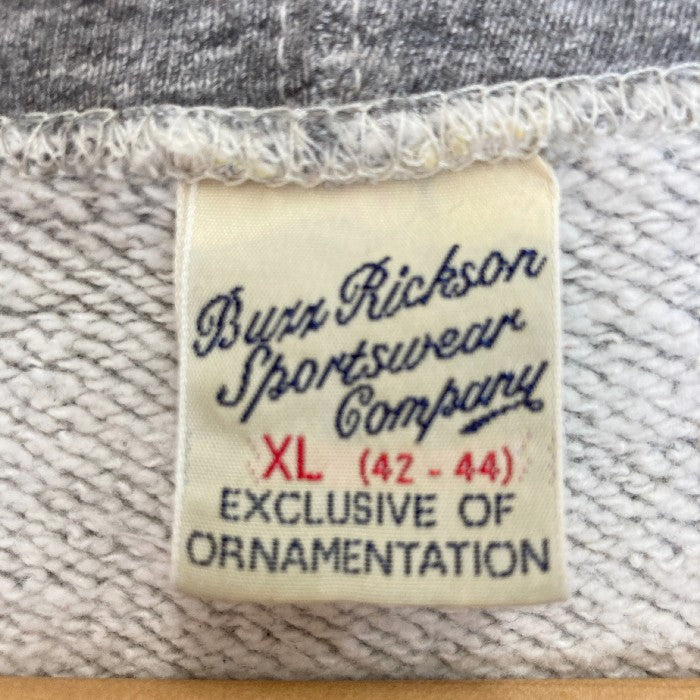 BUZZ RICKSON'S バズリクソンズ BR68122 SWEAT PARKA AMERICAN VOLUNTEER GROUP パーカー グレー sizeXL 瑞穂店