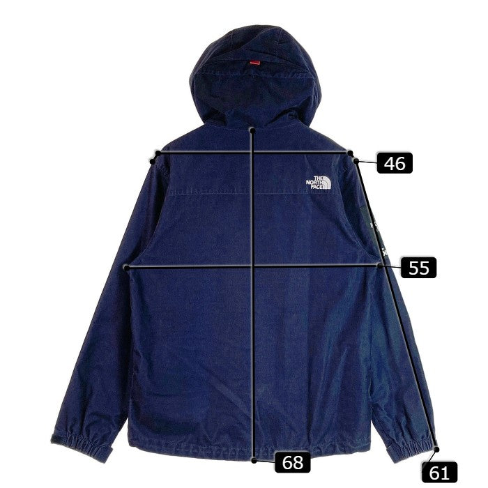 SUPREME×THE NORTH FACE シュプリーム×ザノースフェイス NP01250 Corduroy Mountain Shell Jacket コーデュロイ マウンテン シェル ジャケット ネイビー sizeS 瑞穂店