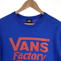 VANS バンズ 23SS STANDARD CALIFORNIA スタンダードカリフォルニア プリント Tシャツ ブルー 122C1010228 Size L 福生店