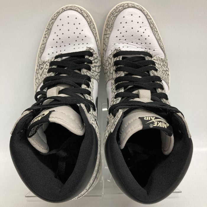 NIKE ナイキ AIR JORDAN 1 RETRO HIGH OG エアジョーダン1レトロハイ ホワイトセメント DZ5485-052 Size 28.5cm 瑞穂店