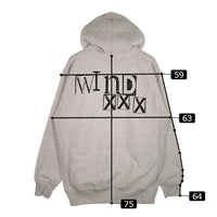 GOD SELECTION XXX ゴッドセレクショントリプルエックス 22AW WIND AND SEA ウィンダンシー Hoodie フーディー グレー GX-A23-WSHD-02 Size XL 福生店