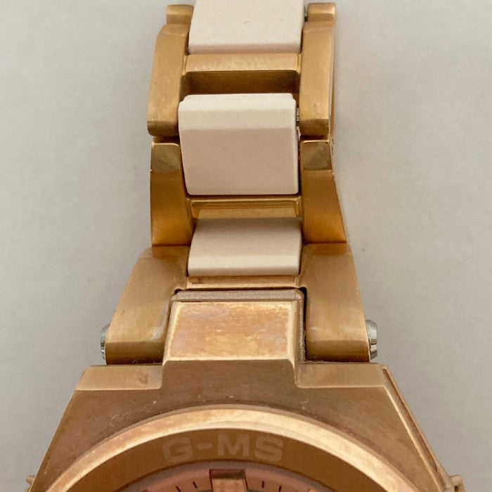 CASIO カシオ 腕時計 BABY-G G-MS 電波ソーラー MSG-W200G ゴールド×アイボリー(1) 瑞穂店