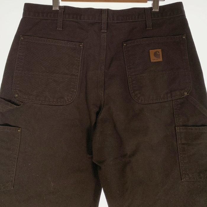 Carhartt カーハート ダック地 ダブルニーペインターパンツ ダークブラウン B136 DKB Size 33×32 福生店