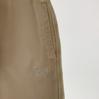 KITH キス WILLIAMS SERIF SWEAT PANT スウェットパンツ ロゴ刺繡 ライトベージュ Size M 福生店