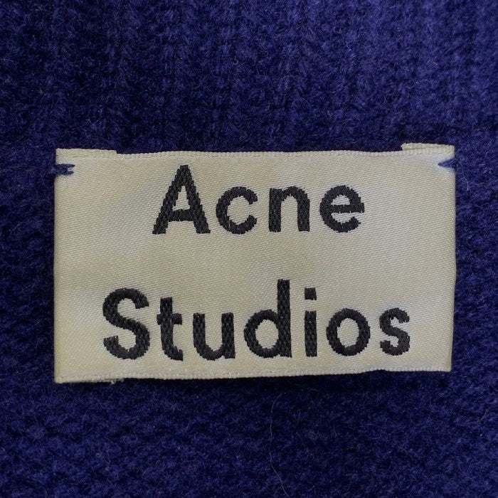 Acne Studios アクネステュディオズ 19AW NYRAN タートルネック セーター ウール カシミヤ ネイビー Size XL 福生店