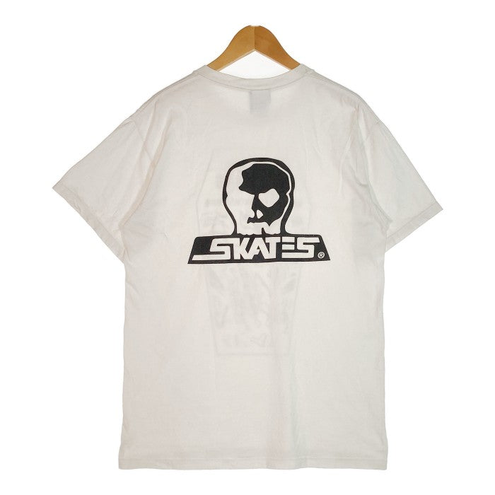 skull skate スカルスケーツ Tシャツ カナダ製 ホワイト sizeM 瑞穂店