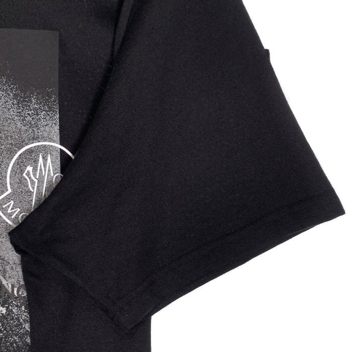 MONCLER GENIUS モンクレールジーニアス 21AW And Wander アンドワンダー T-SHIRT SS プリント Tシャツ ブラック Size L 福生店