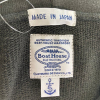 BOAT HOUSE ボートハウス  ジョイマークデザイン ショーナンデューク ジップアップ パーカー ブラック size5 瑞穂店