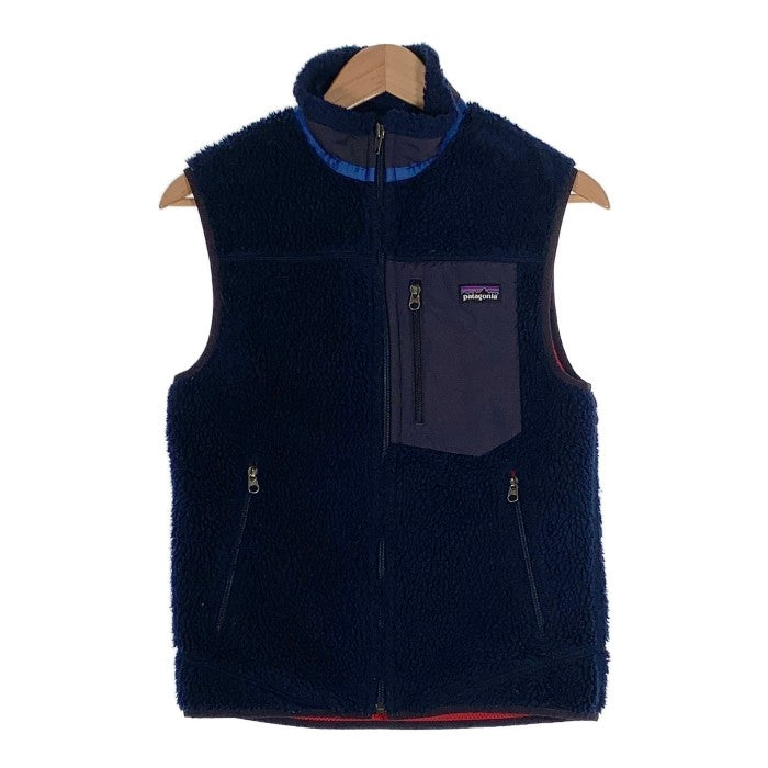 patagonia パタゴニア Classic Retro-X Vest クラシックレトロXベスト フリース ネイビー 23047FA13 Size XS 福生店