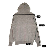 BUZZ RICKSON'S バズリクソンズ BR68122 SWEAT PARKA AMERICAN VOLUNTEER GROUP パーカー グレー sizeXL 瑞穂店