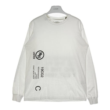 NEIGHBORHOOD ネイバーフッド 19CG2 長袖Tシャツ ホワイト sizeM 瑞穂店