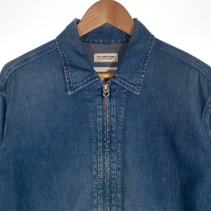 RON HERMAN DENIM ロンハーマン デニム 23SS One Wash Denim Blouson ワンウォッシュ デニムブルゾン Size M 福生店