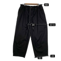 TIGHTBOOTH タイトブース BAGGY SLACKS バギースラックス ブラック Size L 福生店