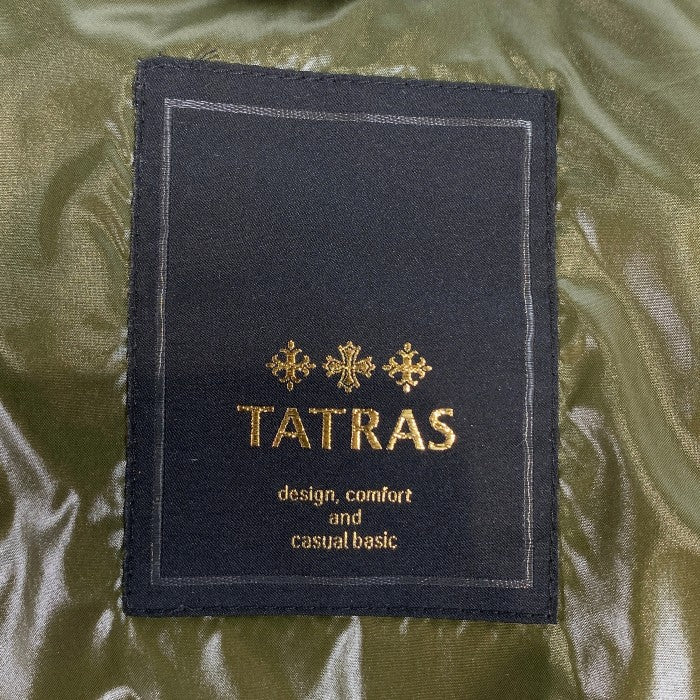 TATRAS タトラス SARGAS サルガス フーデッド ダウンジャケット グリーン MTA13A460 Size 3 福生店