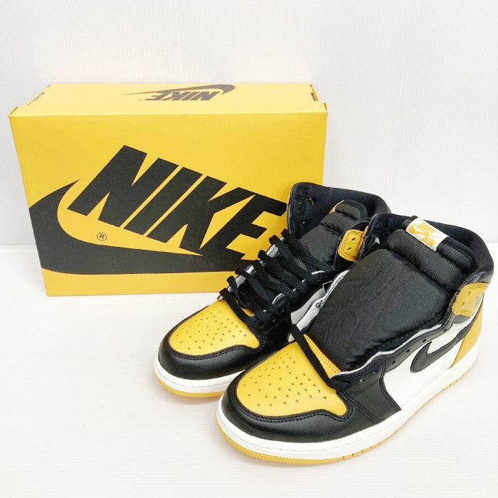 NIKE ナイキ Air Jordan 1 Retro High OG Taxi エアジョーダン1 レトロ ハイ OG タクシー 555088-711  ブラック×イエロー size27cm 瑞穂店