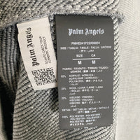 Palm Angels パームエンジェルス 22AW Jacquard Flag Wool Brend Sweater ジャガードフラッグ ウールブレンド セーター グレー 並行品 Size M 福生店
