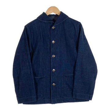 WAREHOUSE ウエアハウス U.S.NAVY 2142 DENIM DECK JACKET デニム カバーオール ショールカラー インディゴ Size 36 福生店