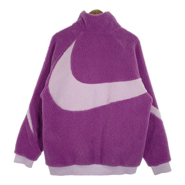 NIKE ナイキ VM SWOOSH FULL ZIP JACKET ビッグスウッシュ リバーシブル ボアジャケット パープル  BQ6546-570 Size XL 福生店