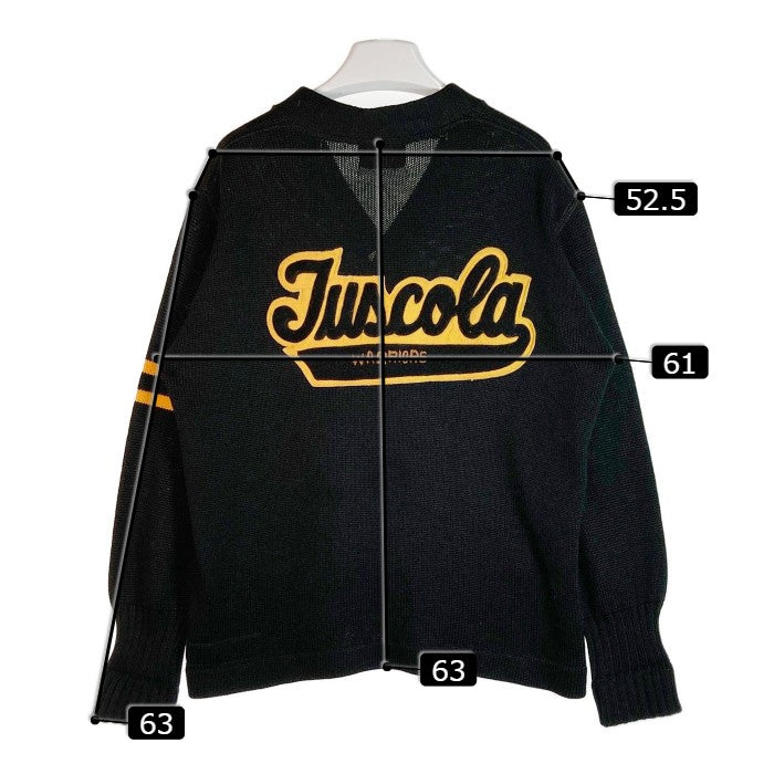 STADIUM スタジアム 50's~60's US古着 Tuscola WARRIORS カーディガン ブラック size- 瑞穂店