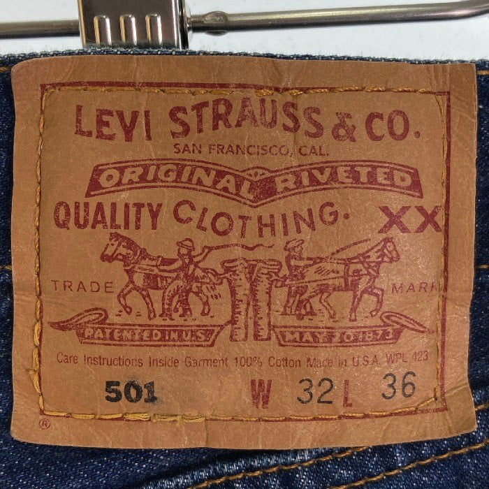 Levi's リーバイス 501 USA製 インディゴ デニムパンツ 32×36 瑞穂店