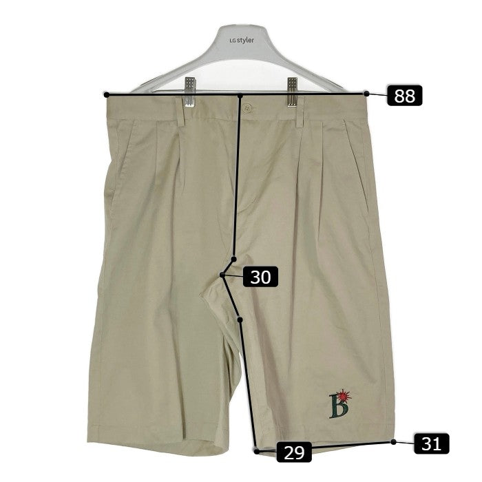 BoTT ボット 2 Tuck Chino Short ツータックチノショートパンツ 231bott21 ベージュ sizeL 瑞穂店