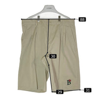 BoTT ボット 2 Tuck Chino Short ツータックチノショートパンツ 231bott21 ベージュ sizeL 瑞穂店