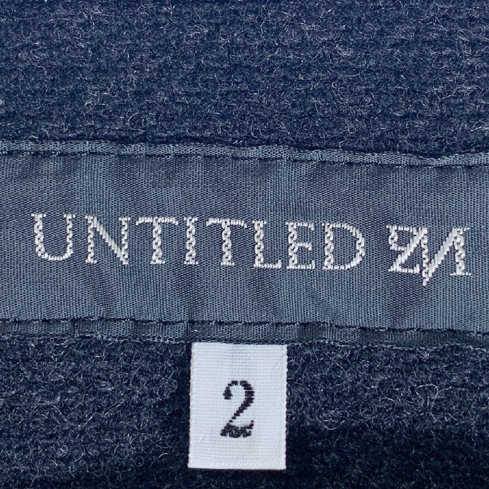 UNTITLE MEN アンタイトルメン ダッフルコート チャコール Size 2 福生店