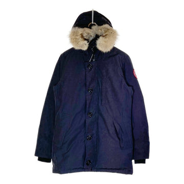 CANADA GOOSE カナダグース 3438JM JASPER コヨーテファー ダウンジャケット ネイビー sizeS 瑞穂店