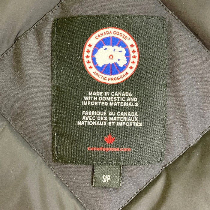 CANADA GOOSE カナダグース 3438JM JASPER コヨーテファー ダウンジャケット ネイビー sizeS 瑞穂店