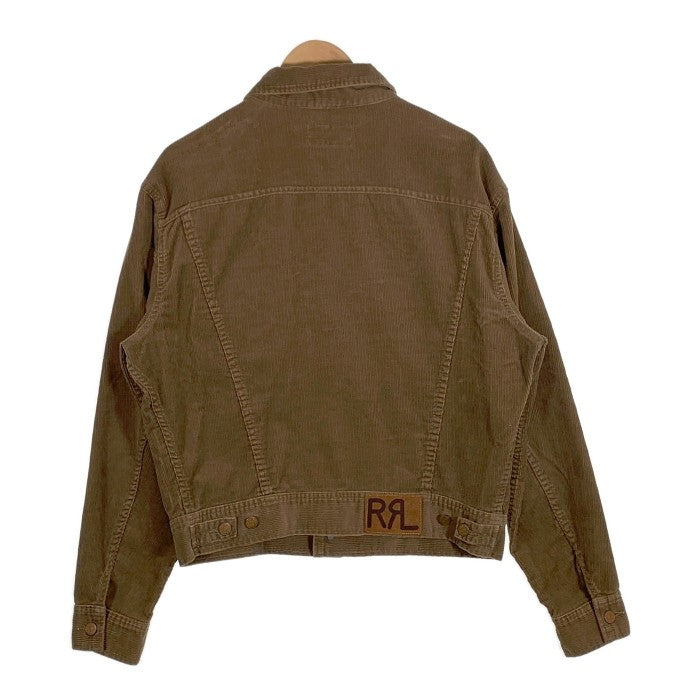 90's RRL ダブルアールエル コーデュロイ トラッカージャケット ブラウン USA製 三ツ星タグ ラルフローレン Size M 福生店