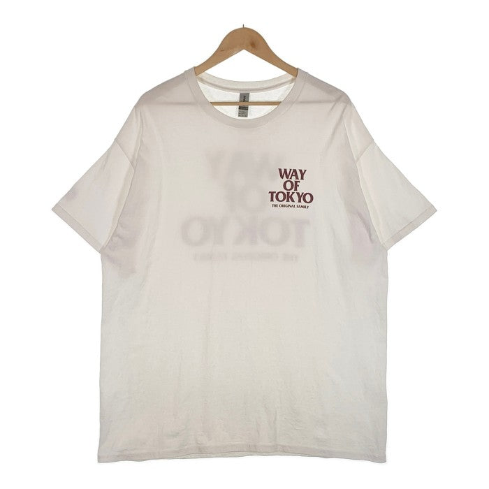 WAY OF TOKYO RATS ラッツ Rough Riders S/S TEE Tシャツ ホワイト