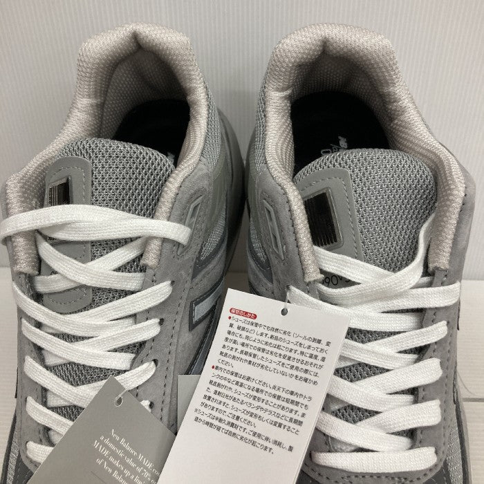 New Balance ニューバランス M990GL5 スニーカー GRAY グレー size28cm 瑞穂店