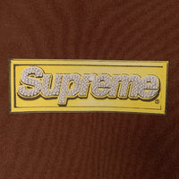 SUPREME シュプリーム 22SS Bling Box Logo Hooded Sweatshirt ブリング ボックスロゴ スウェットパーカー Dark Brown ブラウン Size M 福生店