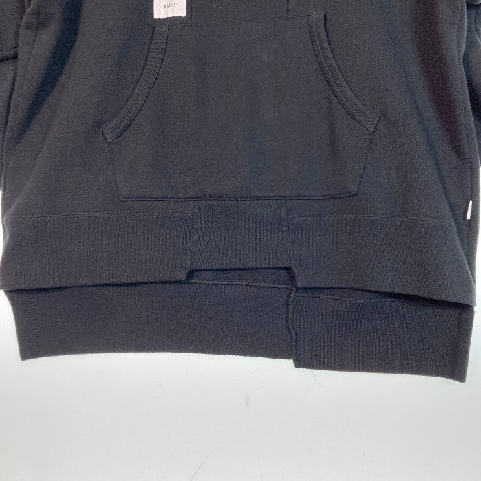 WTAPS ダブルタップス RIPPER 02SWEATSHIRT パーカー 18AW 182ATDT-CSM11 ブラック size03 瑞穂店