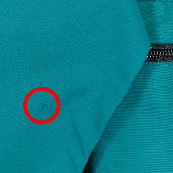 US古着 80's L.L.Bean エルエルビーン ナイロン アノラック パーカー エメラルドグリーン Size M 福生店