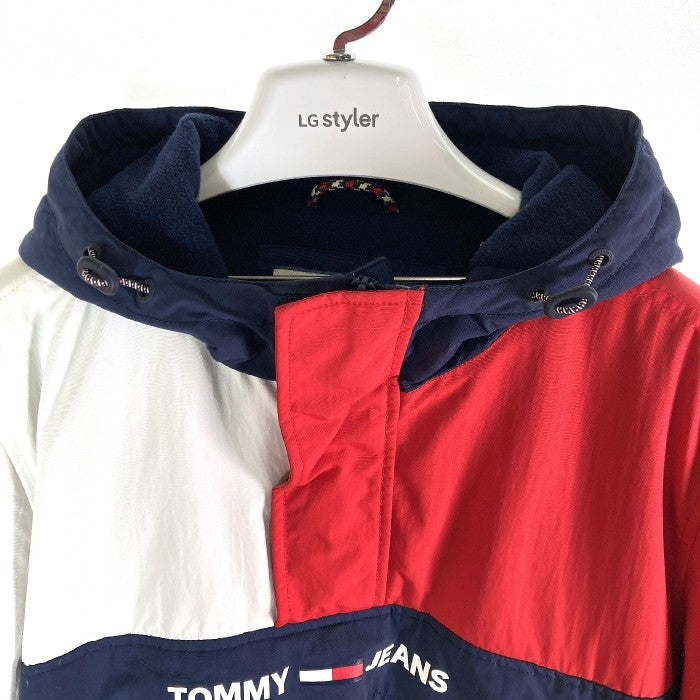 TOMMY JEANS トミー ジーンズ 8066000232201 アノラックパーカー トリコロール sizeL 瑞穂店