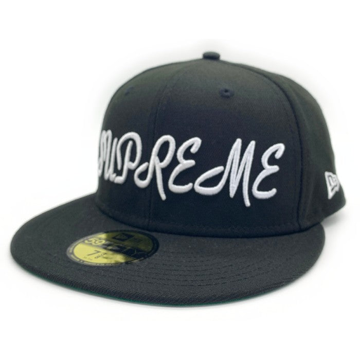 SUPREME シュプリーム 23SS Script New Era スクリプト ニューエラキャップ ブラック Size 7 3/8(58.7cm) 福生店