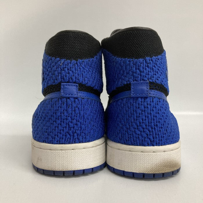 NIKE ナイキ 919704-006 AIR JORDAN 1 RETRO HI FLYKNIT  ブルー × ブラック size26.5cm 瑞穂店