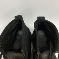 mythography ミソグラフィー スウェード レースアップブーツ ブラック size41 瑞穂店