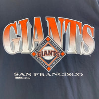 SAN FRANCISCO GIANTS サンフランシスコジャイアンツ MLB 90s プリント Tシャツ USA製 ブラック sizeM 瑞穂店