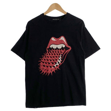 THEE HYSTERIC XXX ジィヒステリックトリプルエックス VOODOO SPIKED TONEGUE ヴゥードゥースパイクドタン プリントTシャツ ブラック Size M 福生店