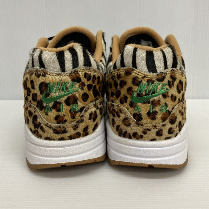 NIKE×ATOMOS ナイキ×アトモス AIR MAX 1 DLX ANIMAL PACK2.0 エアマックス1アニマルパック2.0 AQ0928-700 ブラウン  size28ｃｍ 瑞穂店