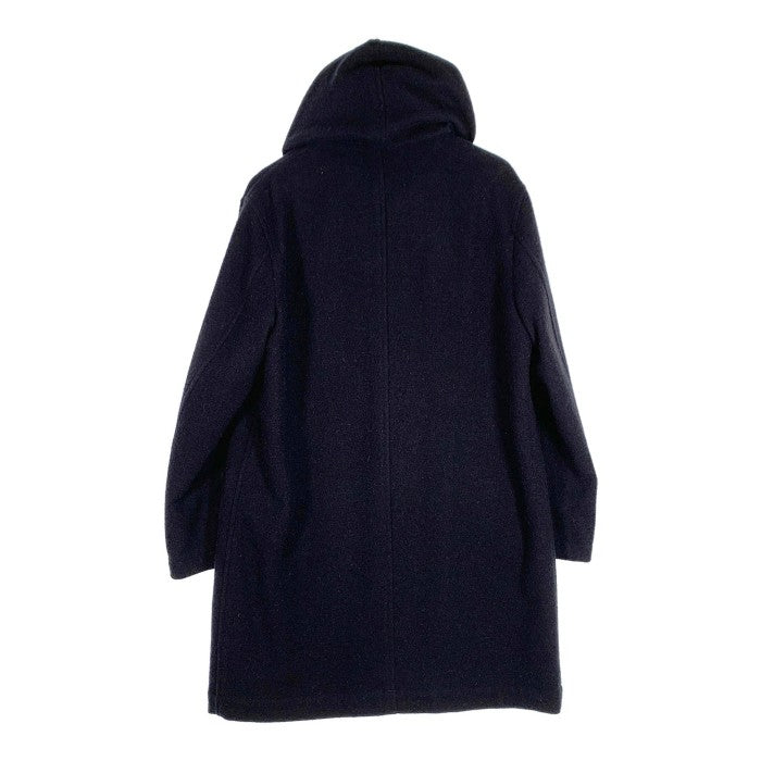 MHL. エムエイチエル マーガレットハウエル 17AW Hooded Melton Coat フードメルトンコート ネイビー Size M 福生店