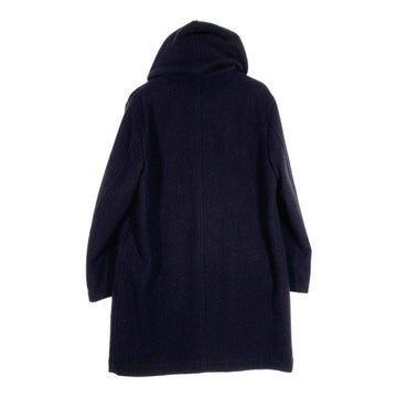 MHL. エムエイチエル マーガレットハウエル 17AW Hooded Melton Coat フードメルトンコート ネイビー Size M 福生店