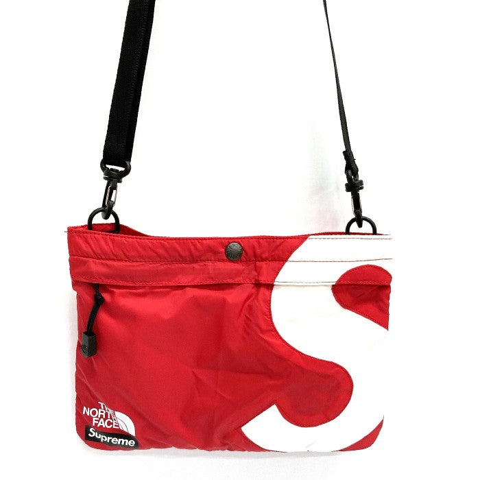 SUPREME × THE NORTH FACE シュプリーム × ザノースフェイス 20AW S Logo Shoulder Bag エスロゴプリントショルダーバッグ サコッシュ レッド 瑞穂店