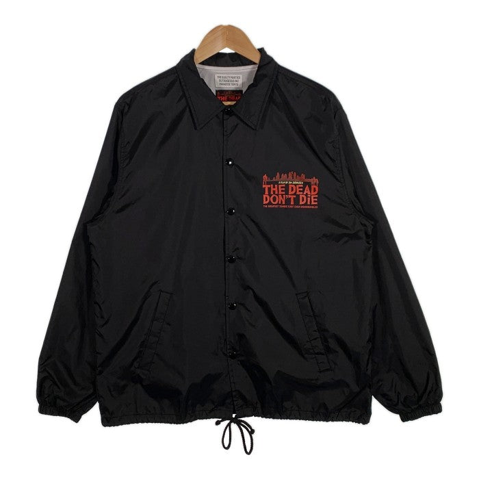 WACKO MARIA ワコマリア THE DEAD DON'T DIE Coach Jacket コーチジャケット ブラック Size M 福生店