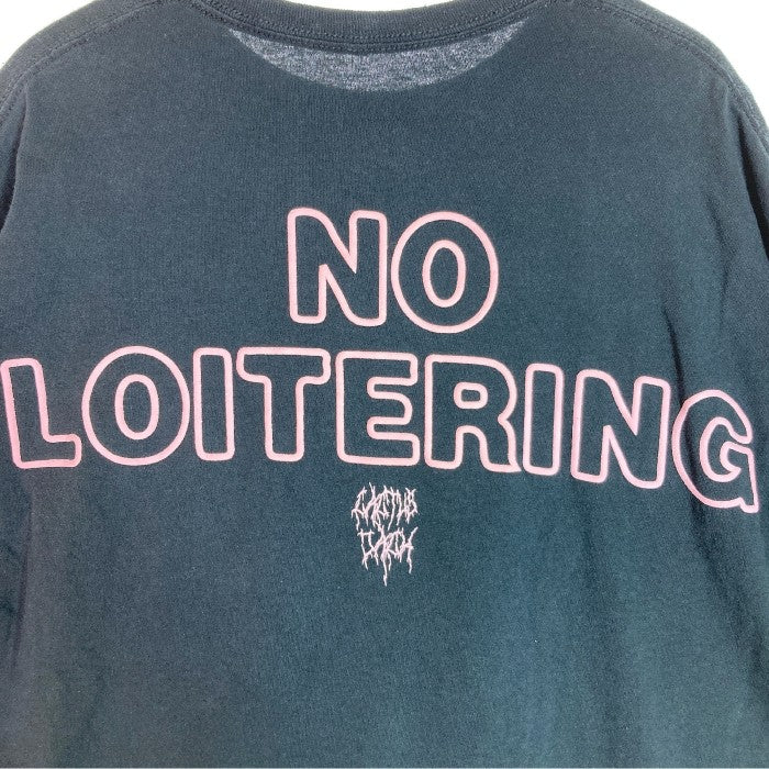 Travis Scott - NO LOITERING T-SHIRT トラヴィス スコット Tシャツ 黒 sizeXL瑞穂店