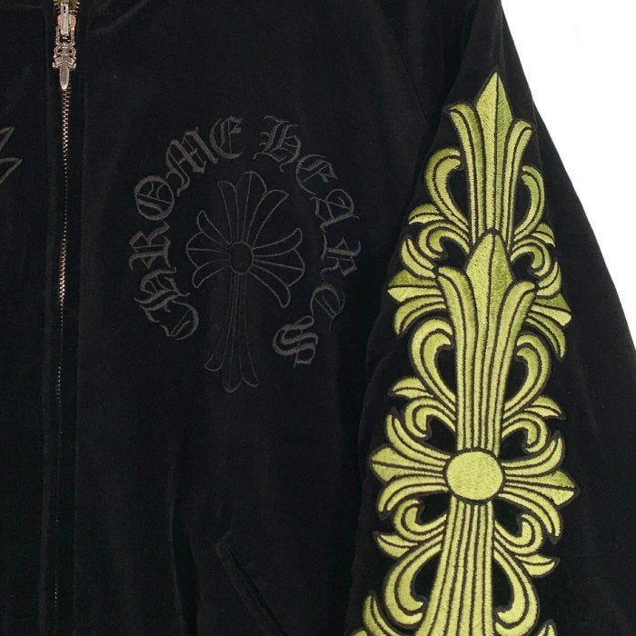 Chrome Hearts クロムハーツ Matty Boy マッティボーイ 港商 テーラー東洋 PPO SOUVENIR BOMBER リバーシブル スーベニアジャケット スカジャン ベロア キルティング ブラック Size 特大 福生店