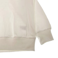 HIDE AND SEEK ハイドアンドシーク 23SS BORN FREE SWEAT SHIRT 刺繡 クルーネックスウェットトレーナー ホワイト HC-010623 Size XL