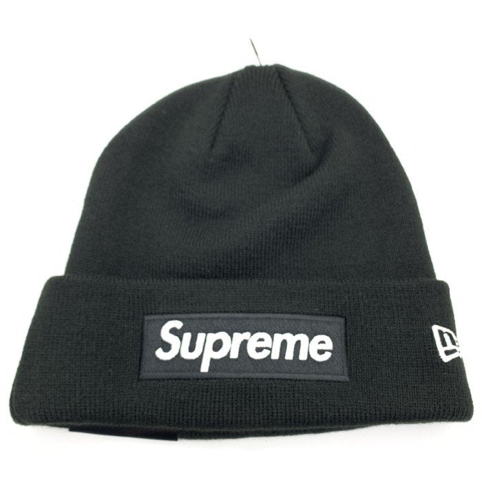 SUPREME シュプリーム 23AW Box Logo Beanie New Era ボックスロゴビーニーキャップ ニューエラ ブラック 福生店